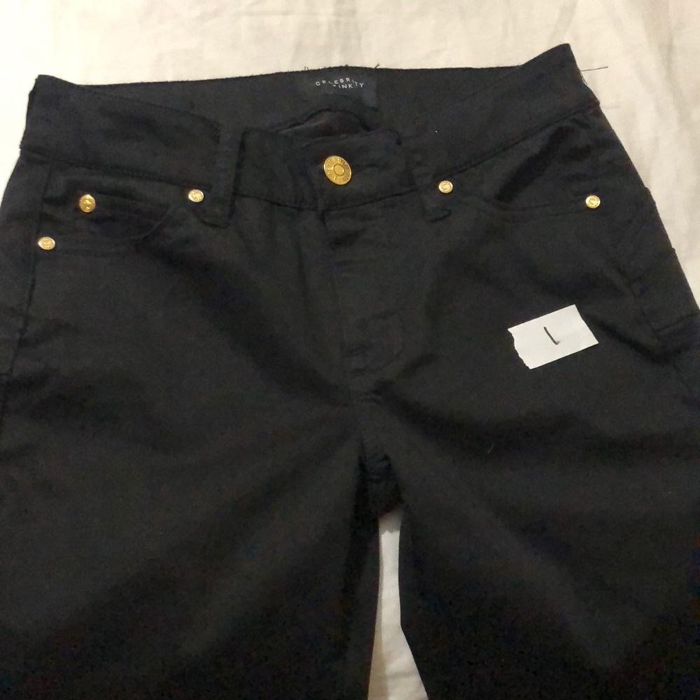 Celebrity Pink Black Skinny Jeans